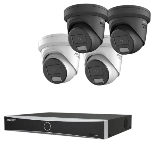 Hikvision 4-Camera Starterset incl. NVR
